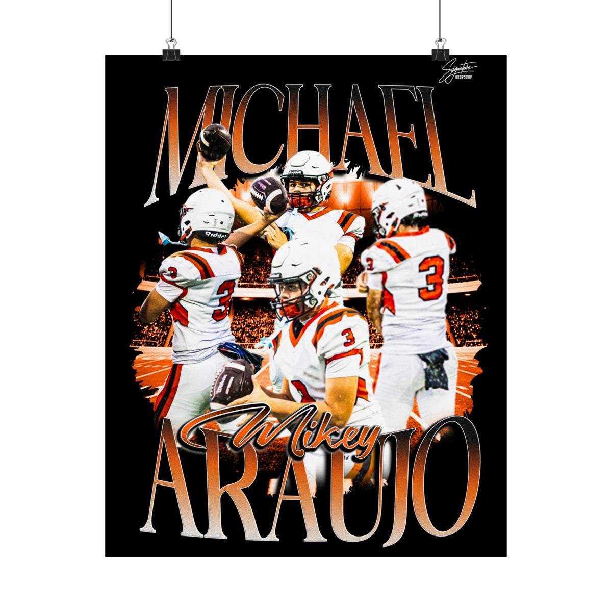 Michael Araujo Poster