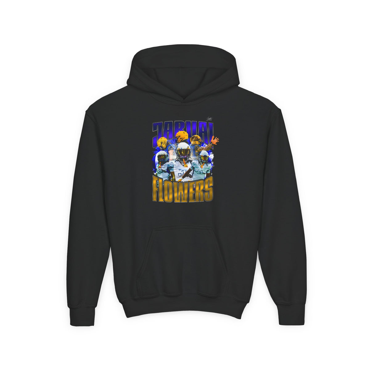 Jarvai Flowers Youth Hoodie