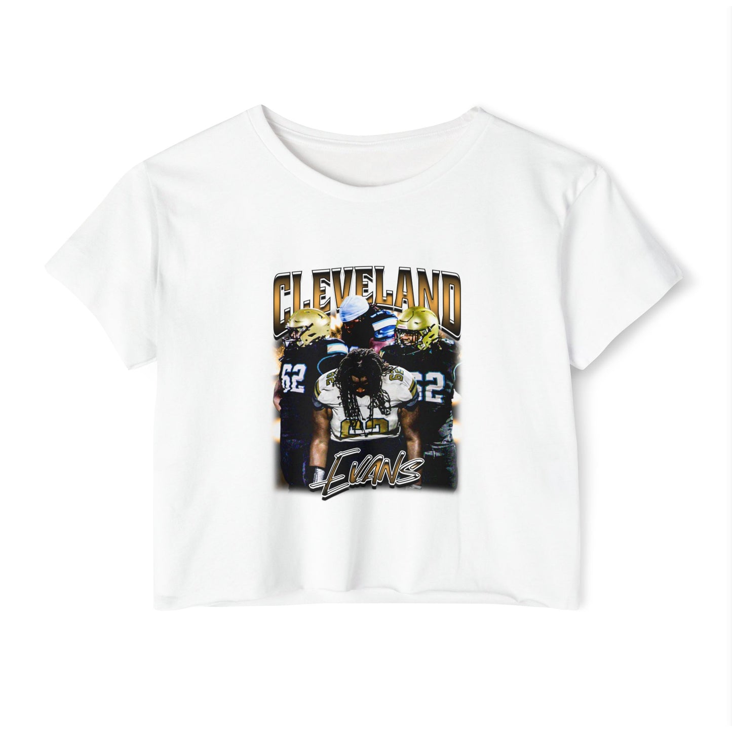 clevelands evans Crop Top