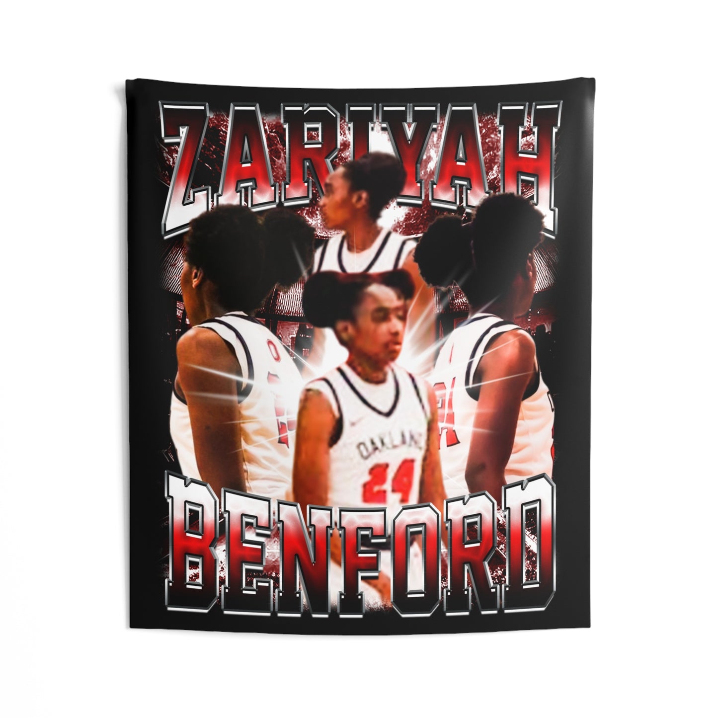 Zariyah Benford Tapestry 50” x 60”