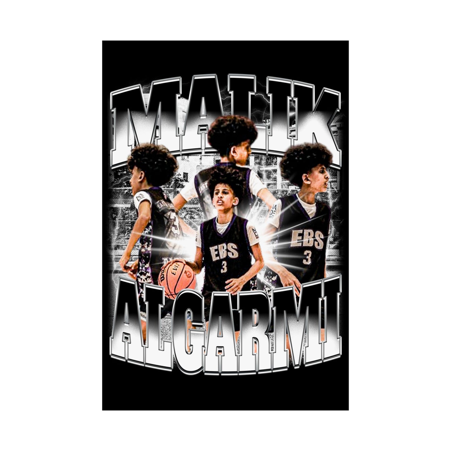 Malik Algarmi Poster 24" x 36"