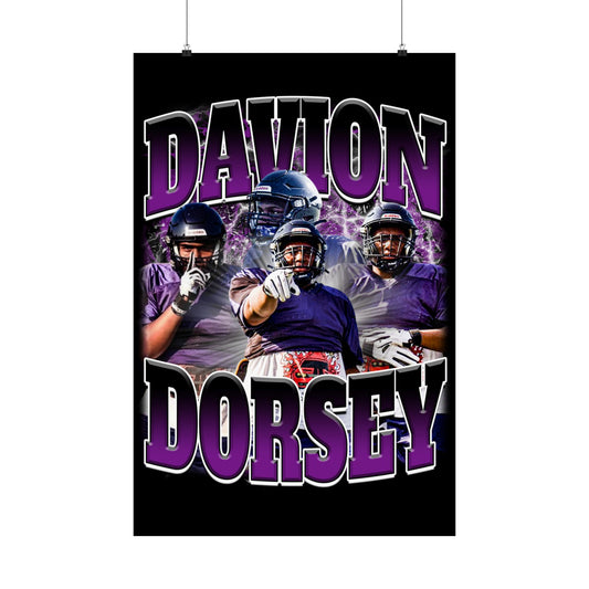 Davion Dorsey Poster 24" x 36"