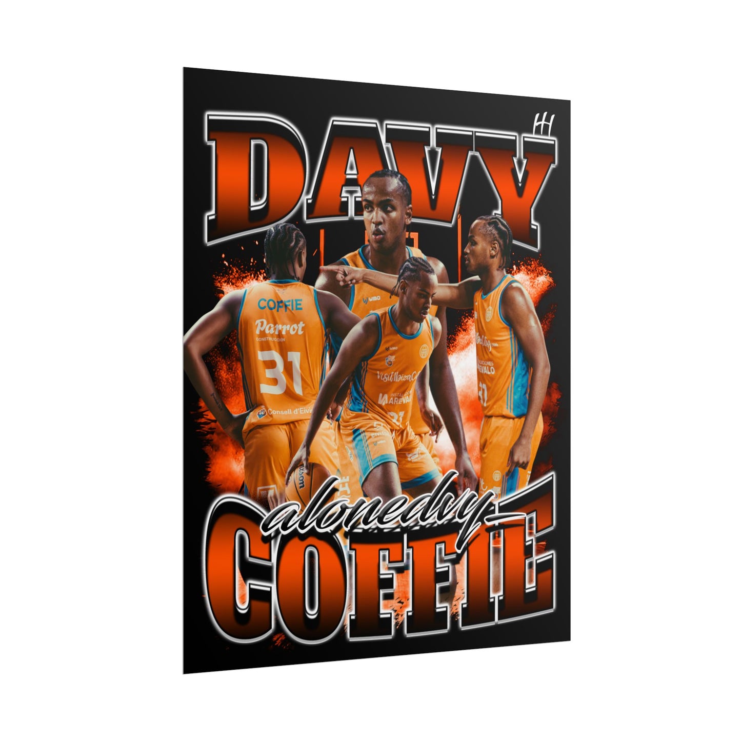 DAVY COFFIE Poster