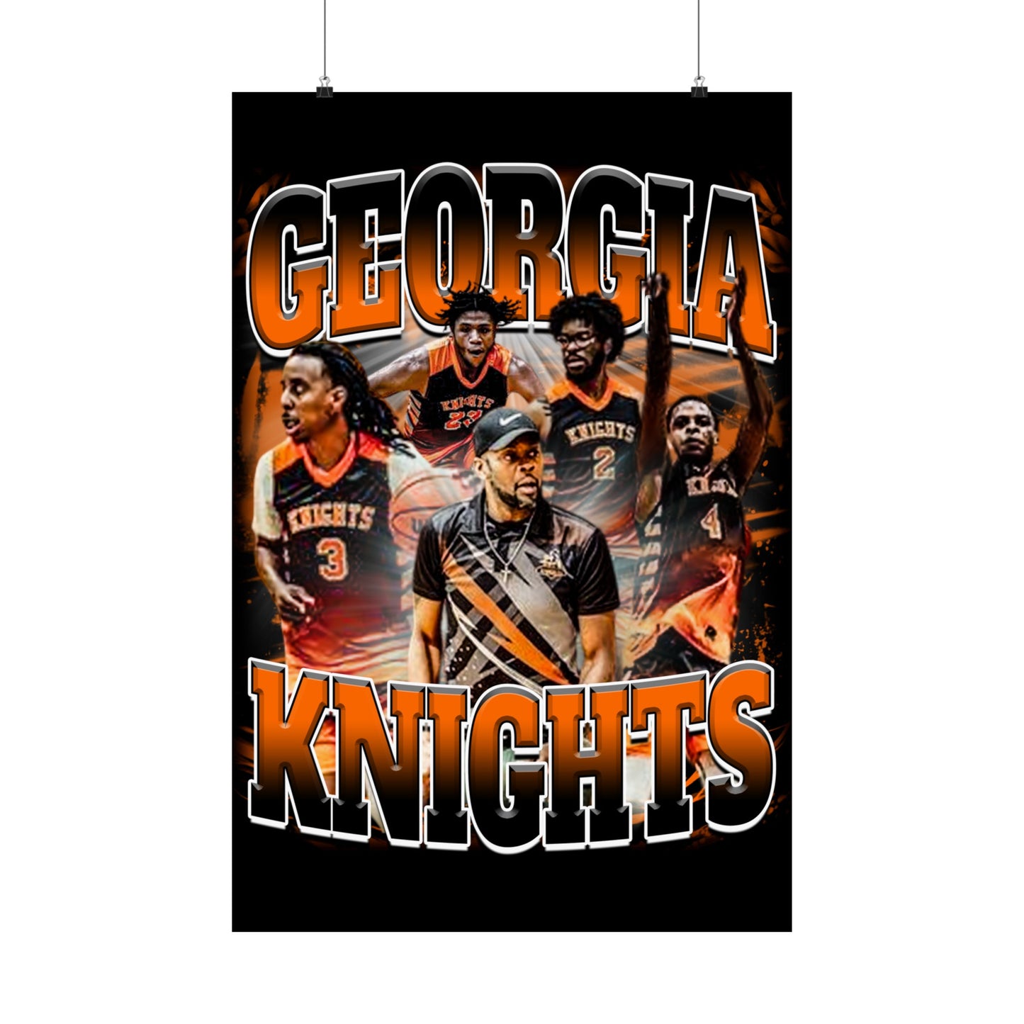 Georgia Knights Poster 24" x 36"