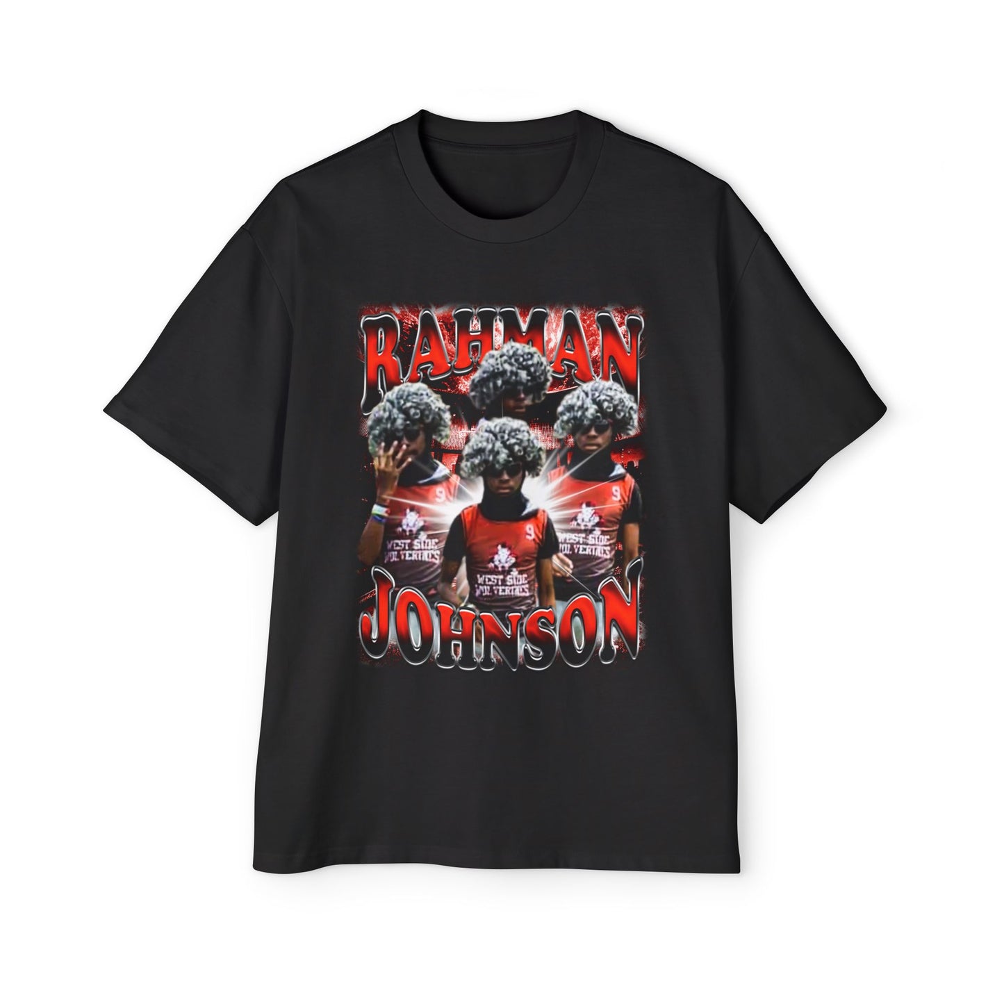 Rahman Johnson Oversized Retro Tee