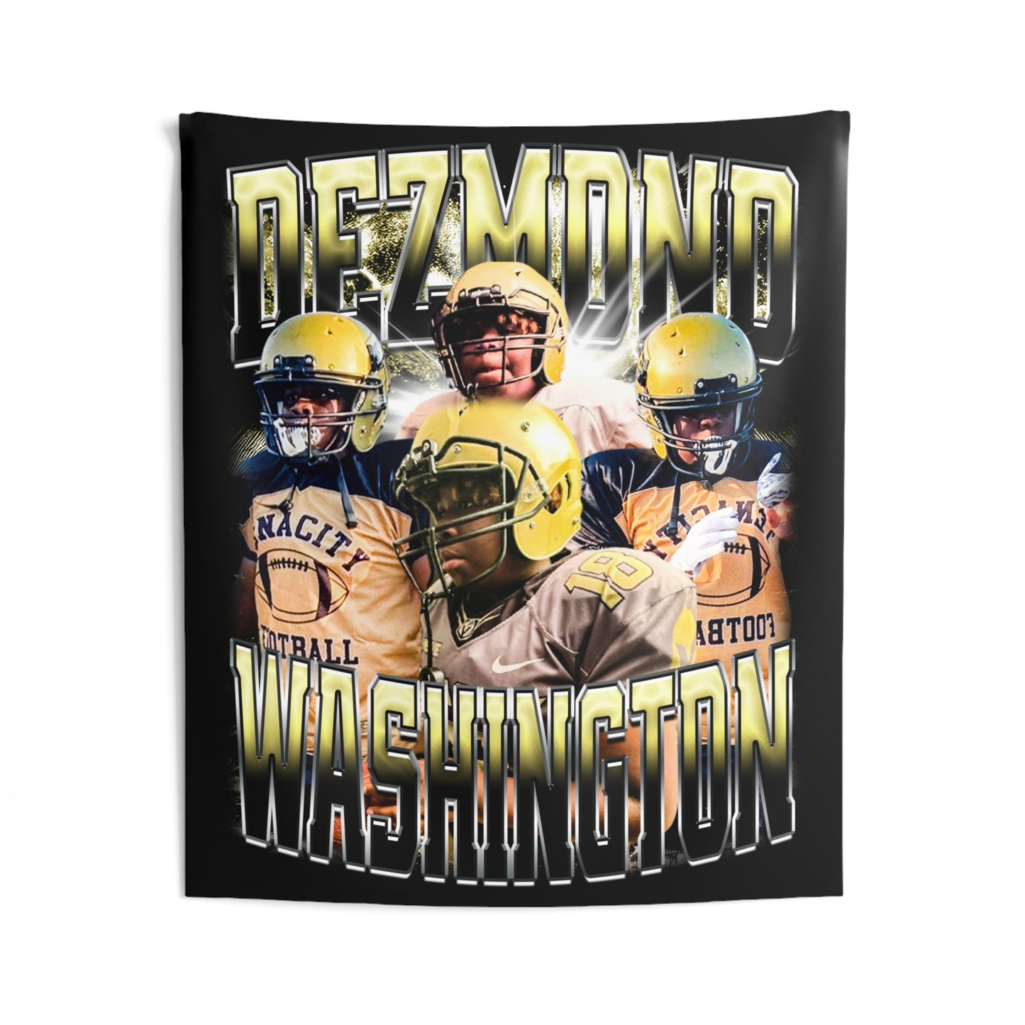 Dezmond Washington Tapestry 50” x 60”