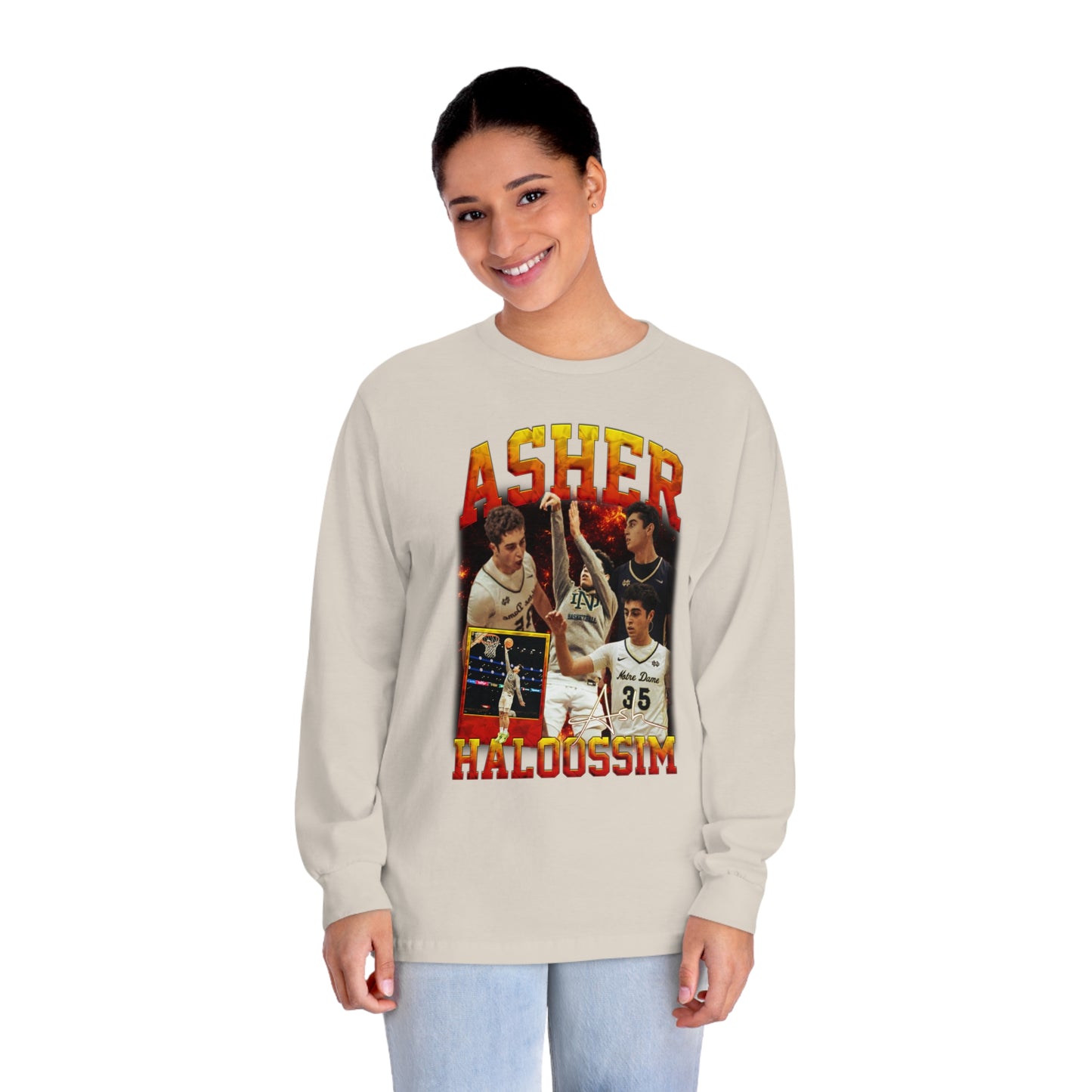 Asher Haloossim Classic Long Sleeve T-Shirt