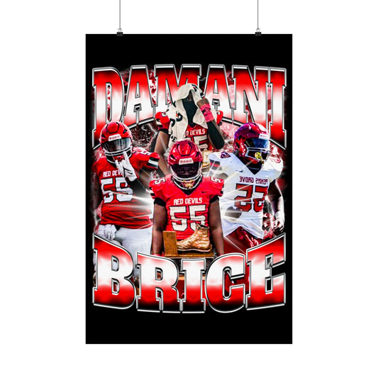 Damani Brice Poster 24" x 36"