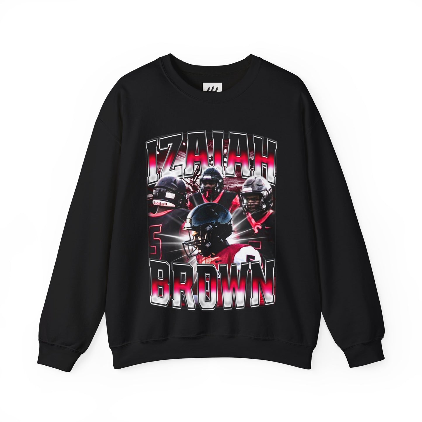 Izaiah Brown Crewneck Sweatshirt