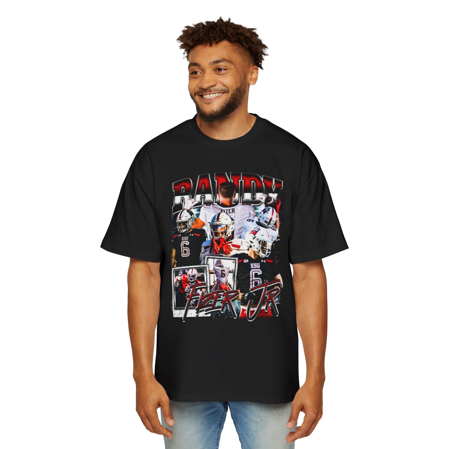 Randy Fizer Jr Oversized Retro Tee