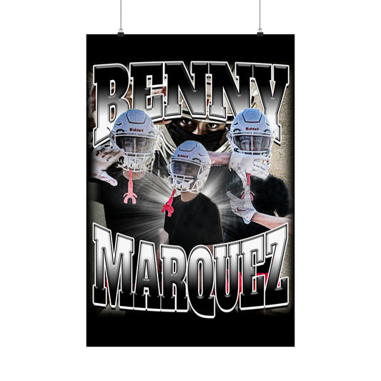 Benny Marquez Poster 24" x 36"