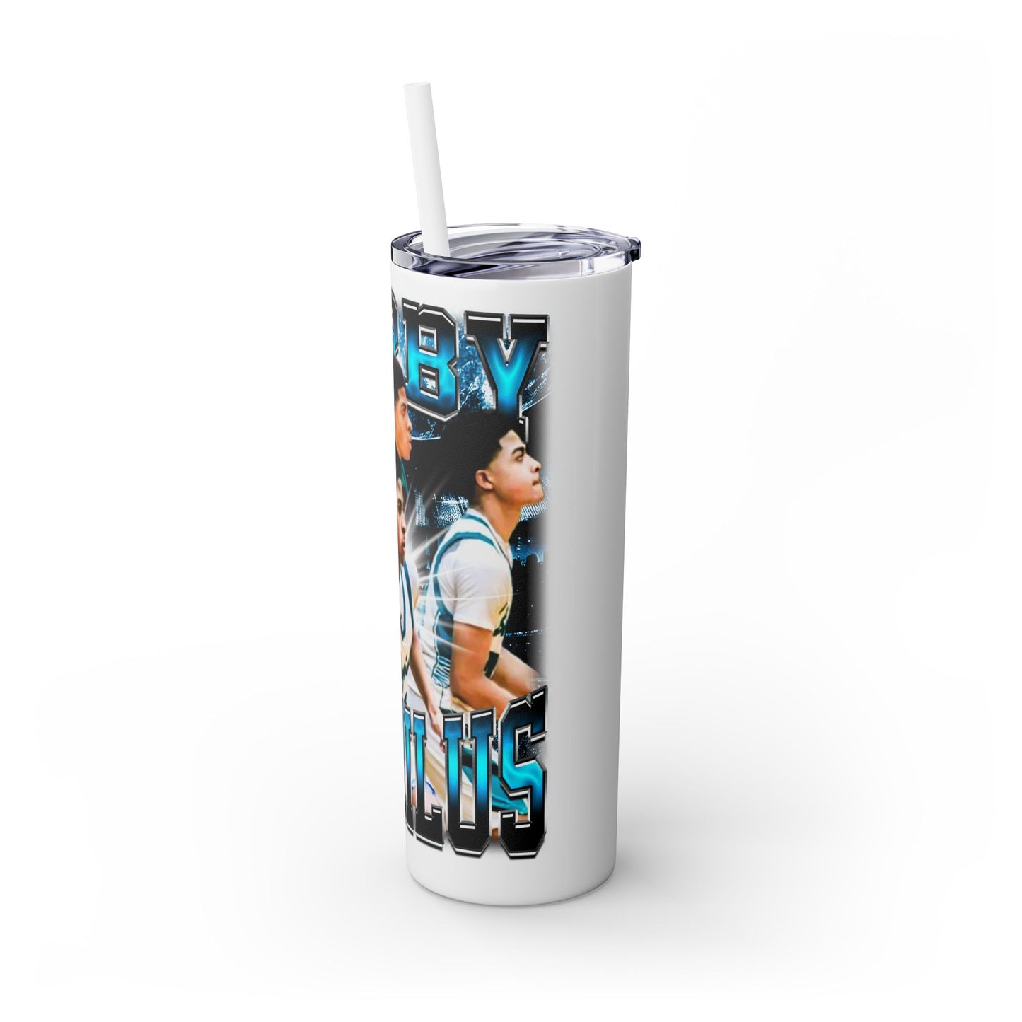 Kerby Cherilus Stainless Steal Tumbler