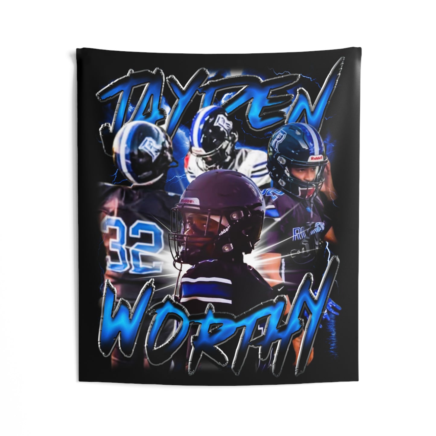 Jayden Worthy Tapestry 50” x 60”