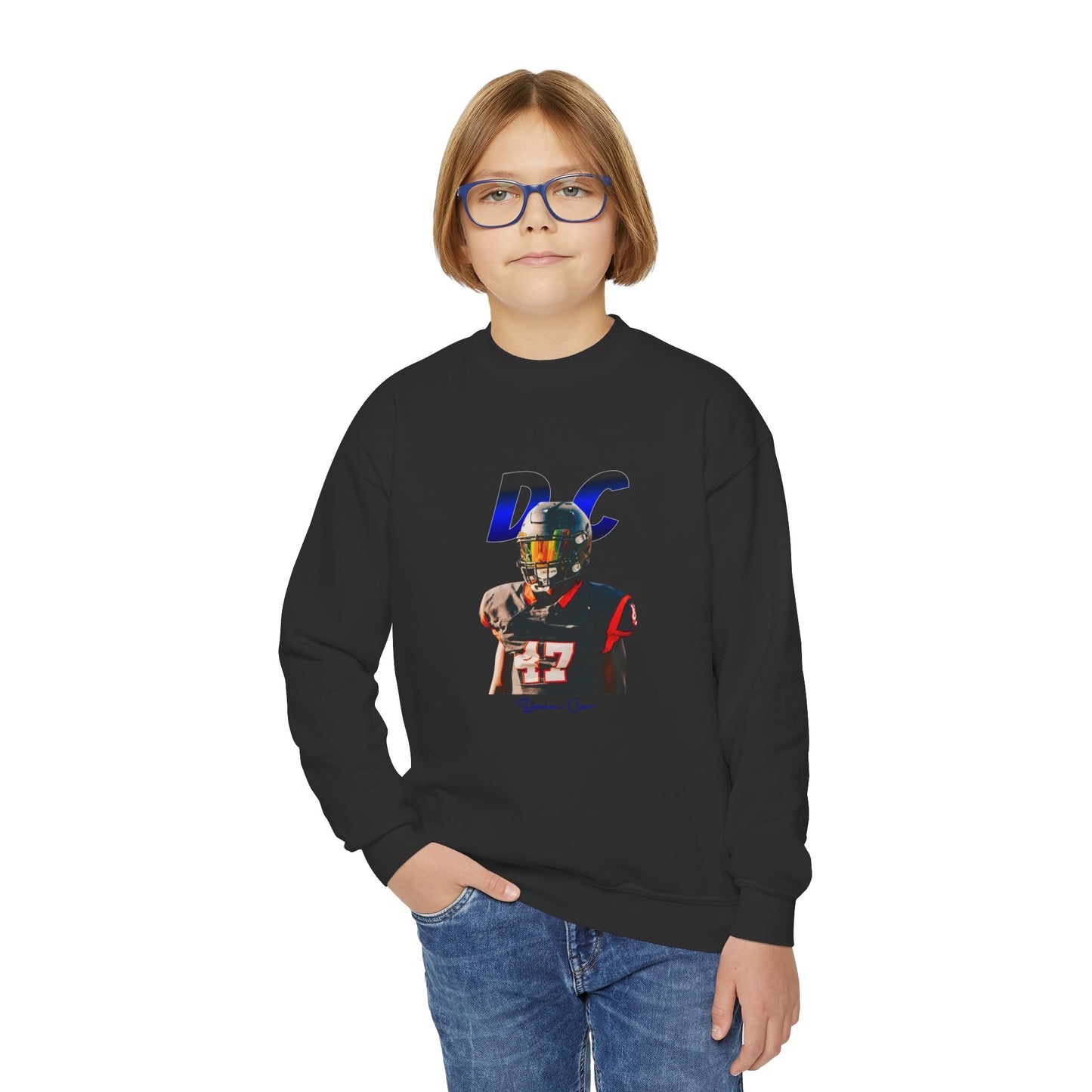 Davion Carr Youth Crewneck Sweatshirt