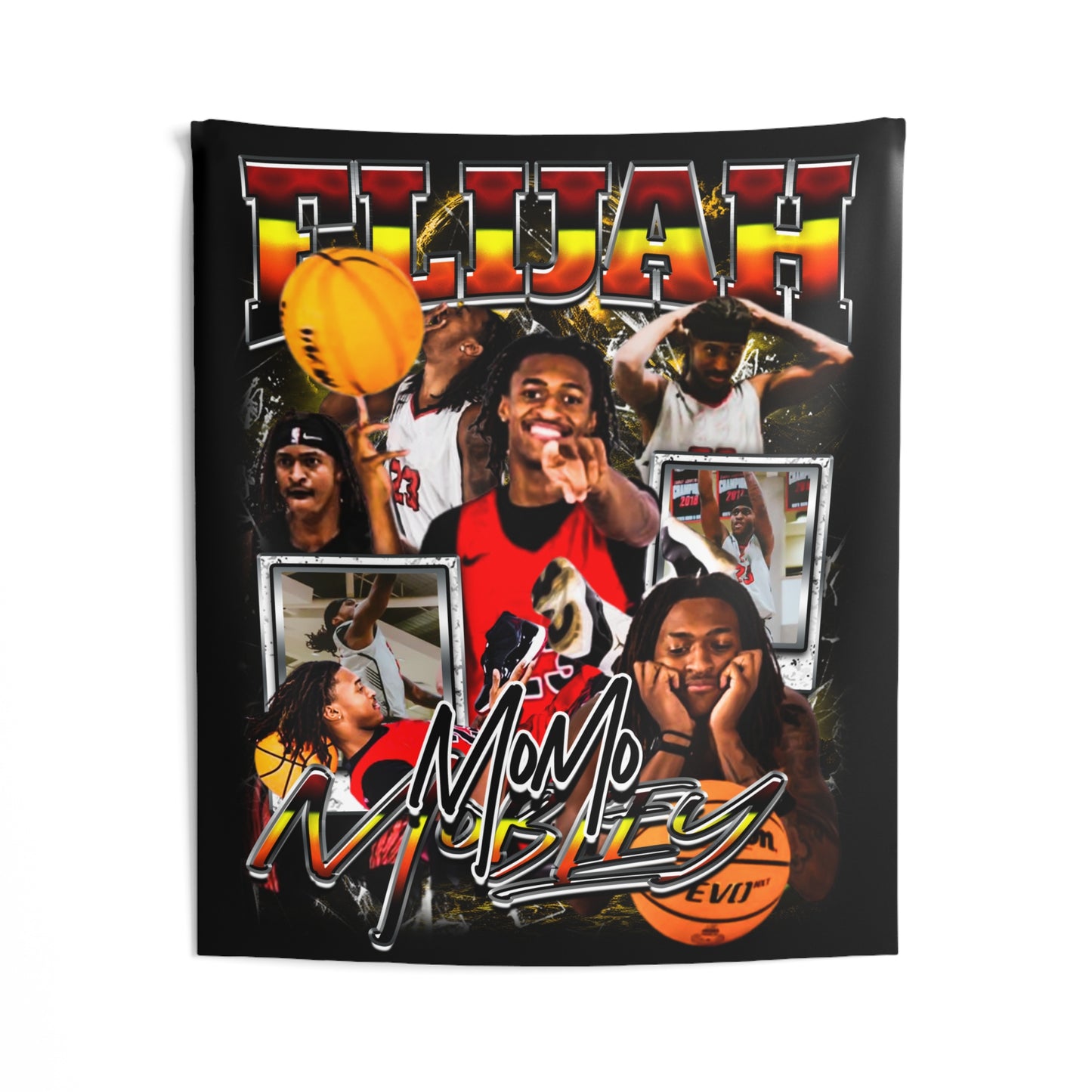 Elijah Mobley Tapestry 50” x 60”