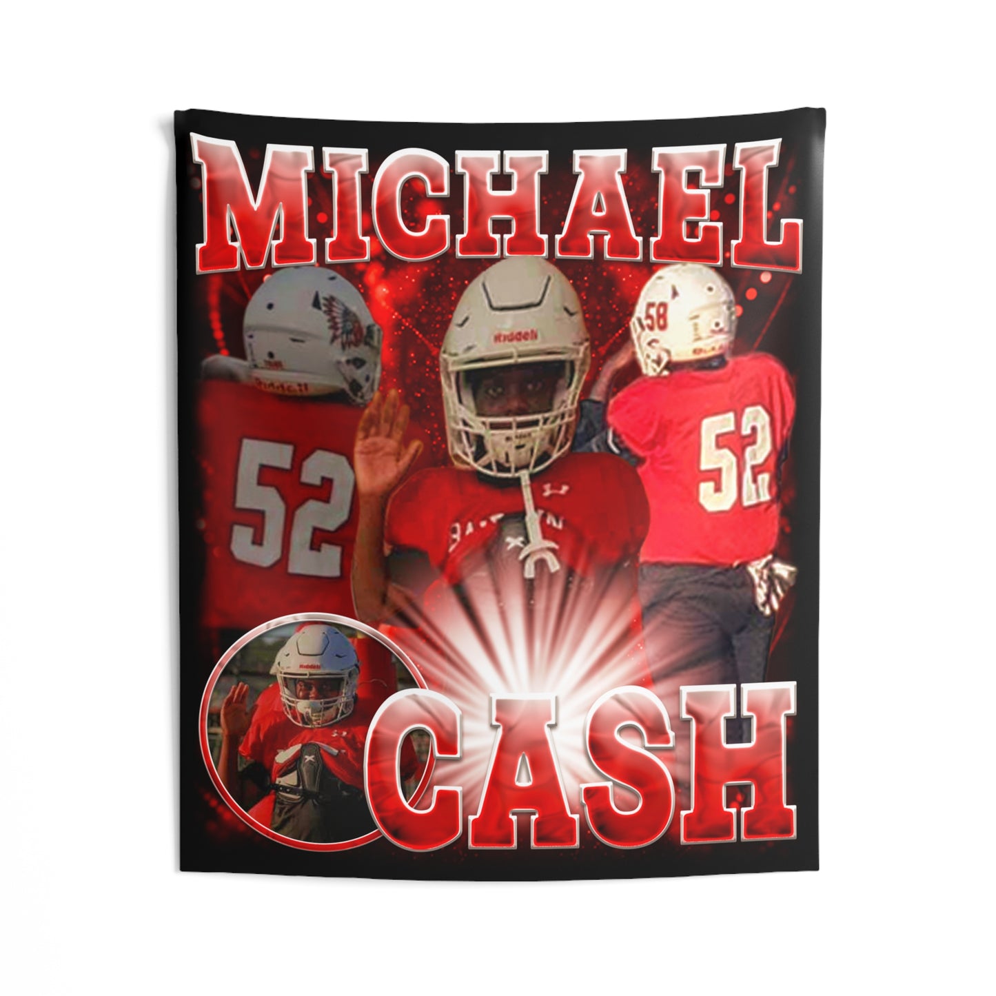 Michael Cash Tapestry 50” x 60”