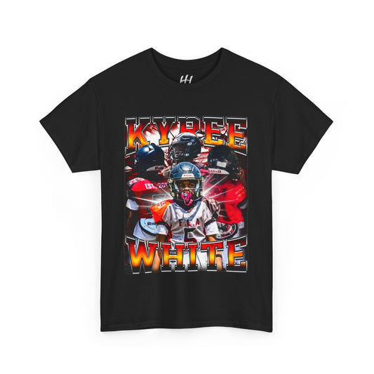 Kyree White Heavy Cotton Tee