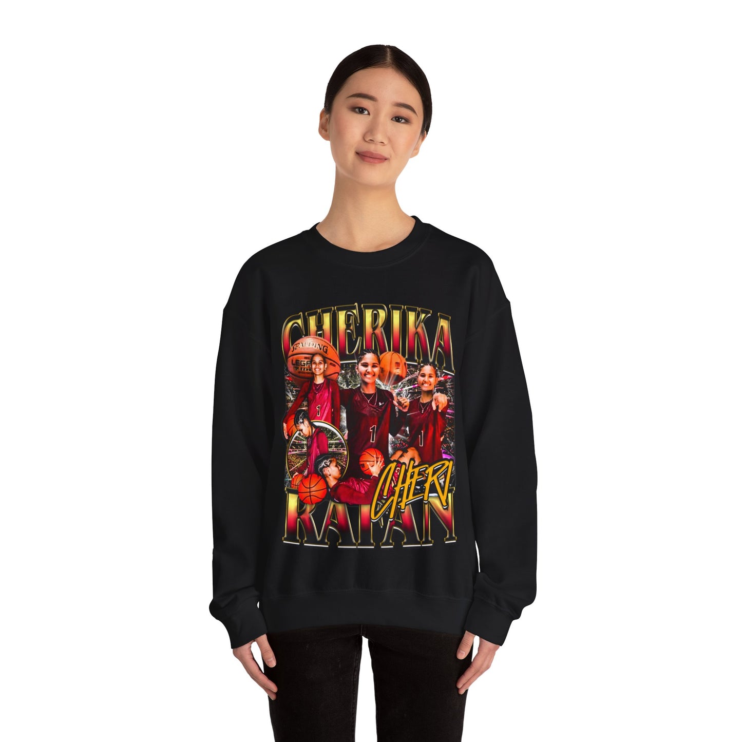 Cherika Rafan Crewneck Sweatshirt