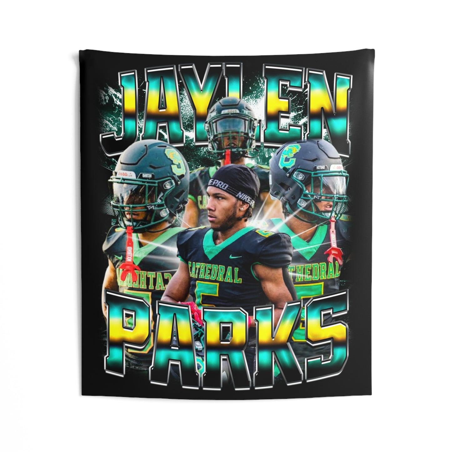 Jaylen Parks Tapestry 50” x 60”