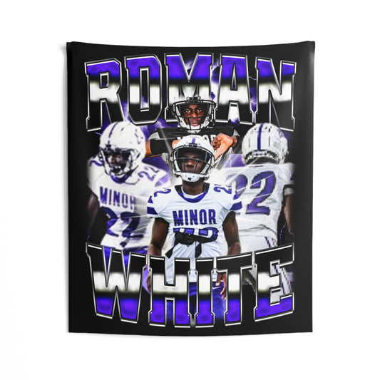 Roman White Tapestry 50” x 60”