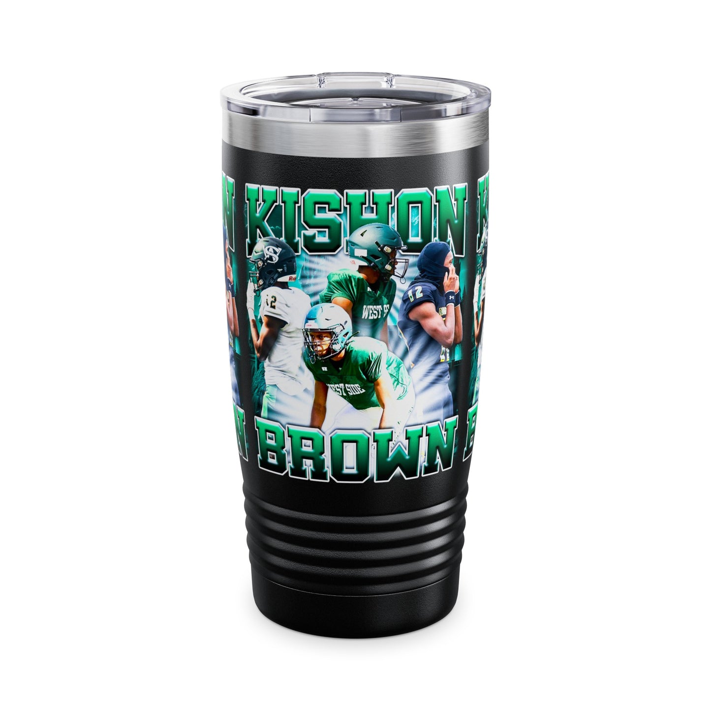 Kishon Brown Stainless Steel Tumbler