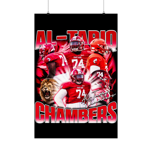Al-Tariq Chambers Poster 24" x 36"