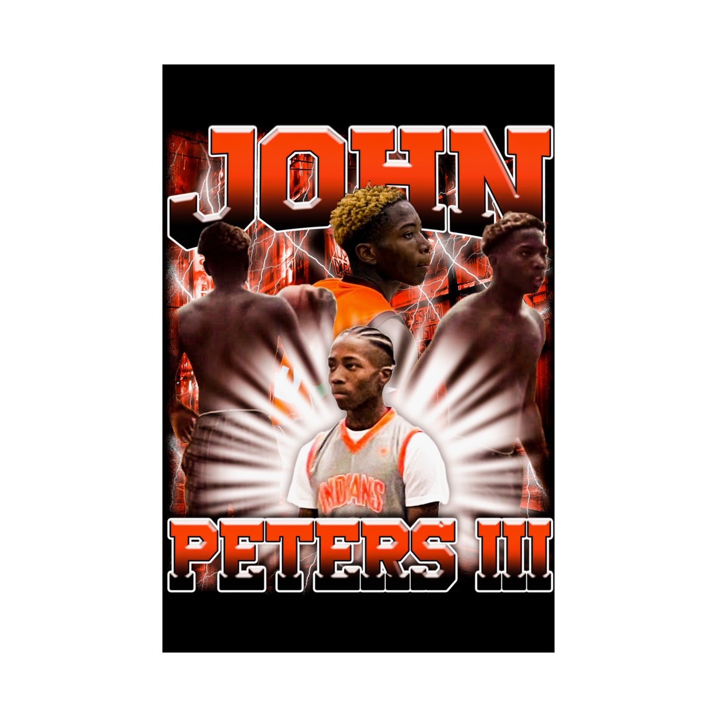 John Peters lll Poster 24" x 36"