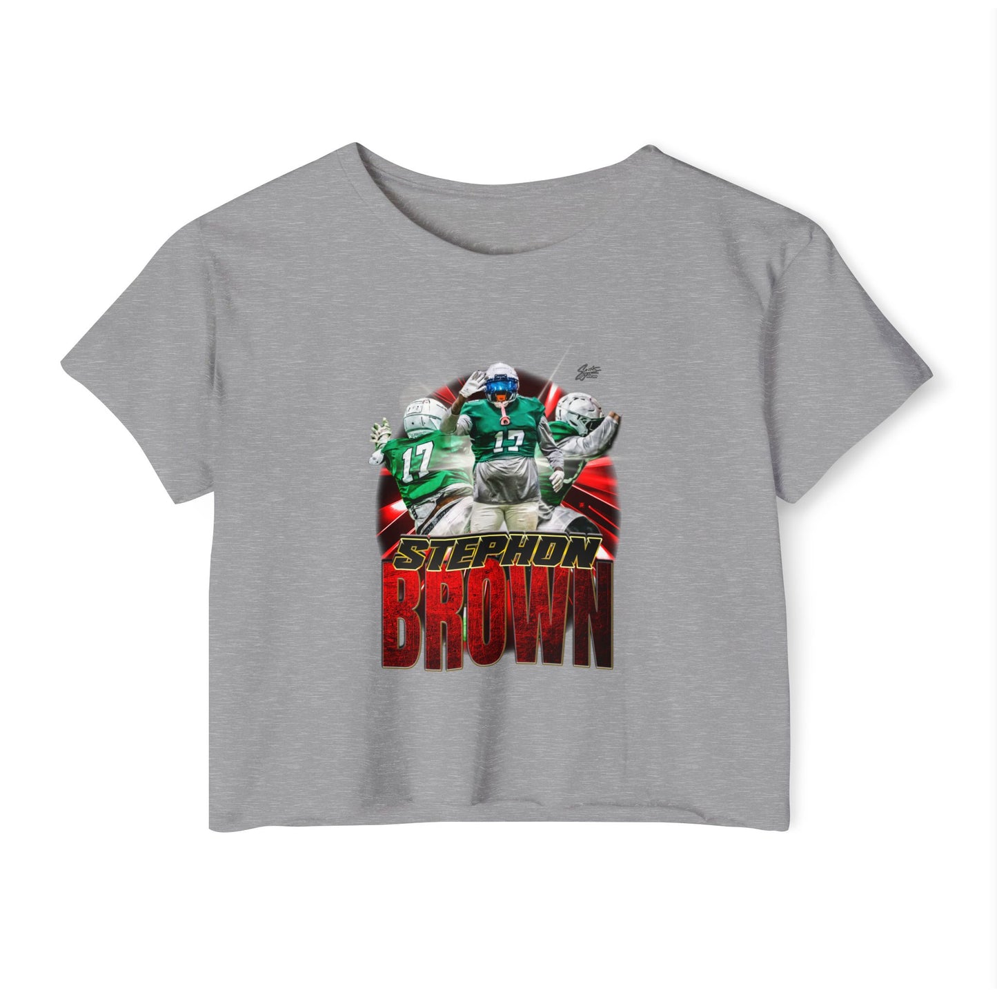 stephon brown Crop Top
