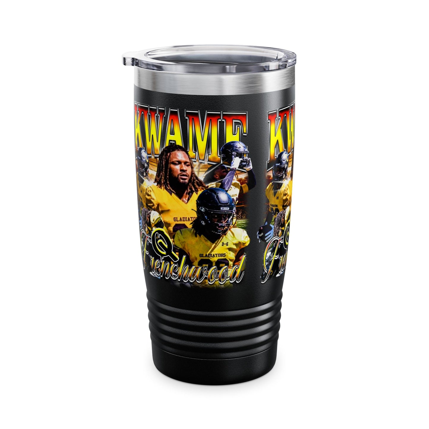 Kwame Frenchwood Stainless Steal Tumble