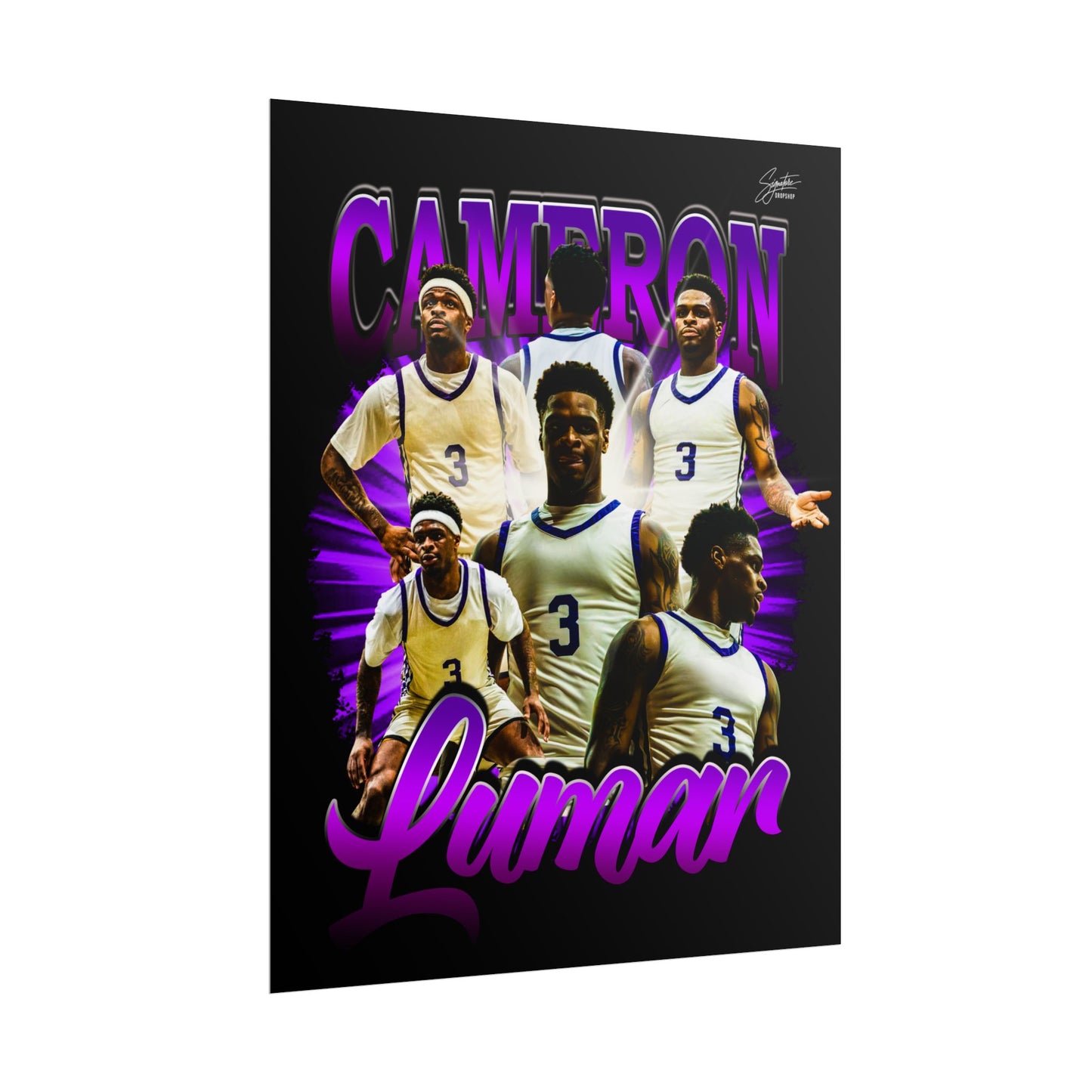 Cameron Lumar Poster