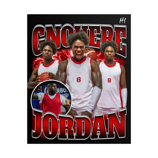 GNOHERE JORDAN Poster