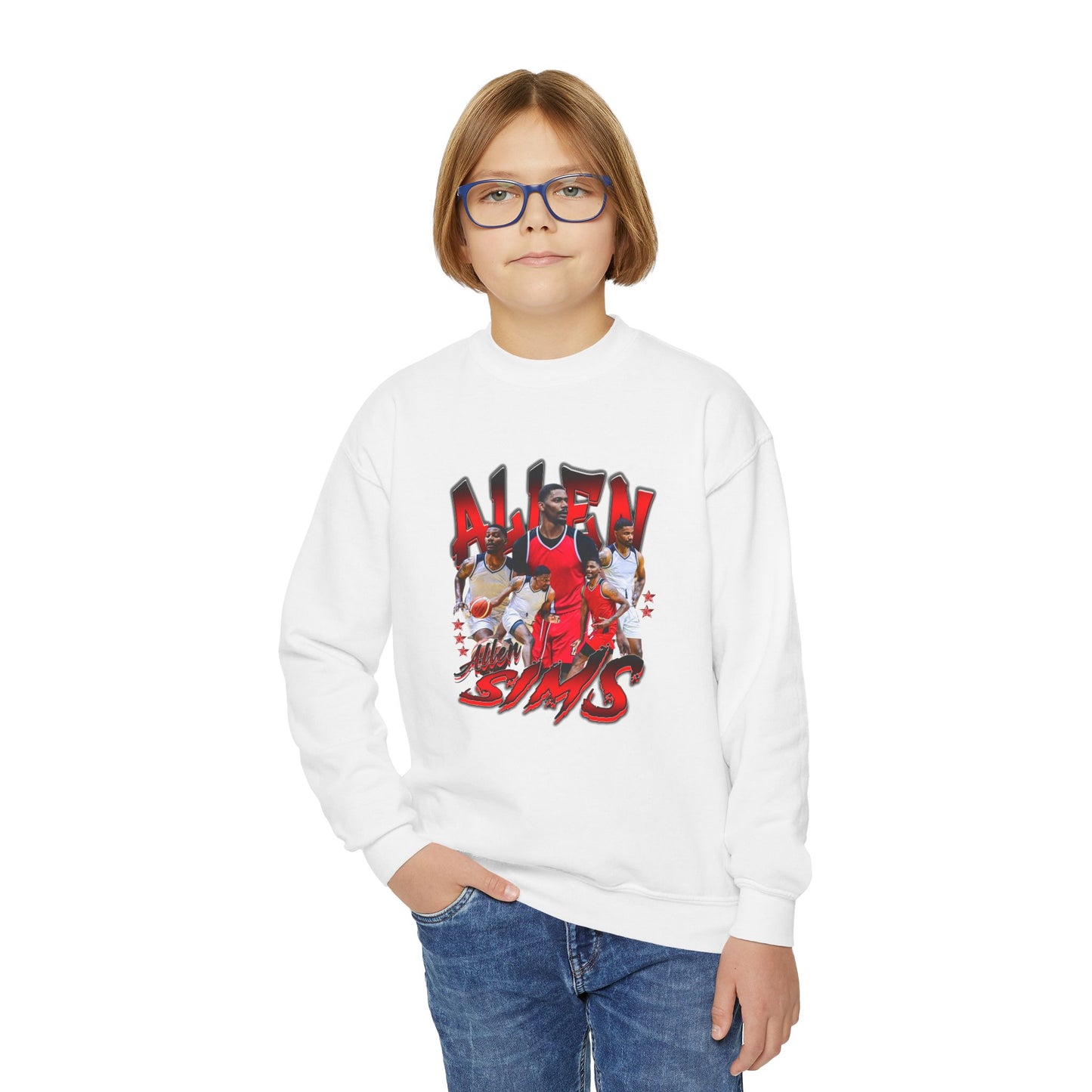 Allen Sims Youth Crewneck Sweatshirt