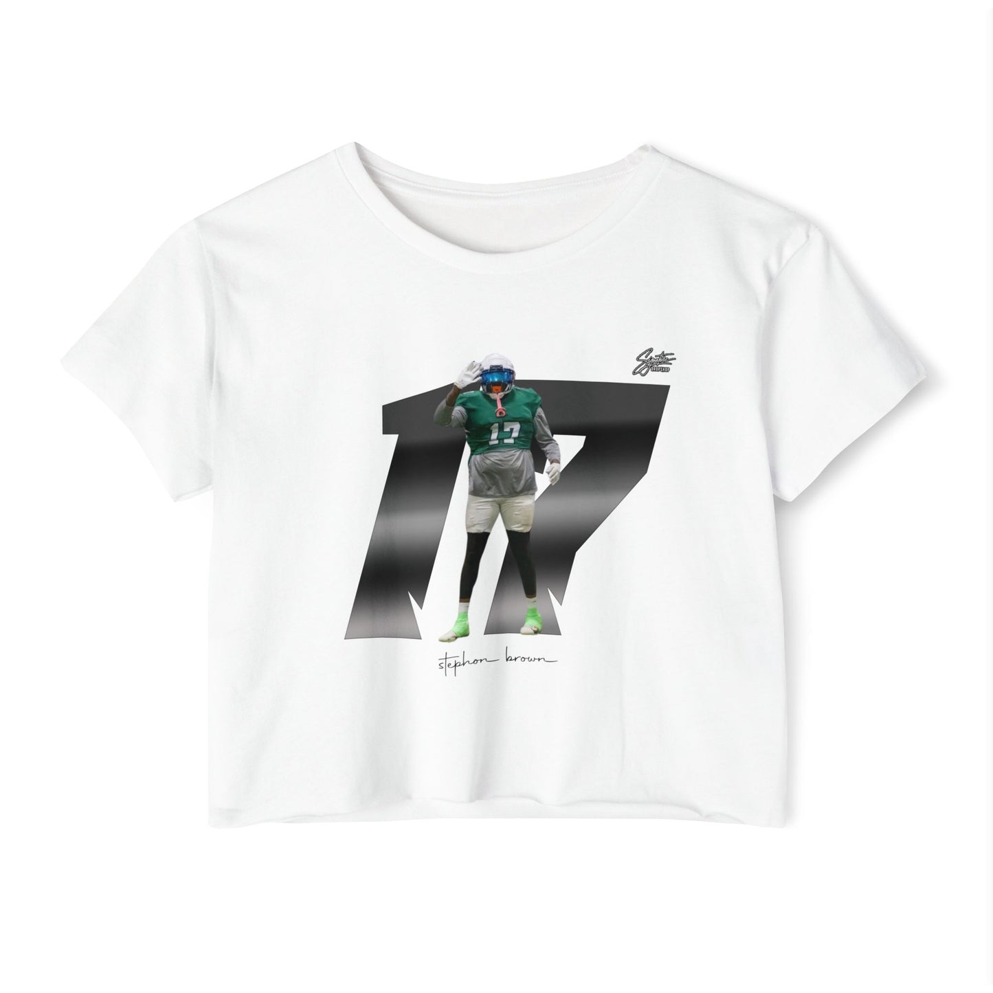 stephon brown Crop Top