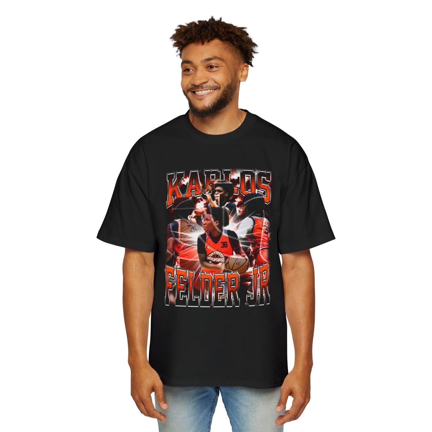 Karlos Felder Jr Oversized Retro Tee
