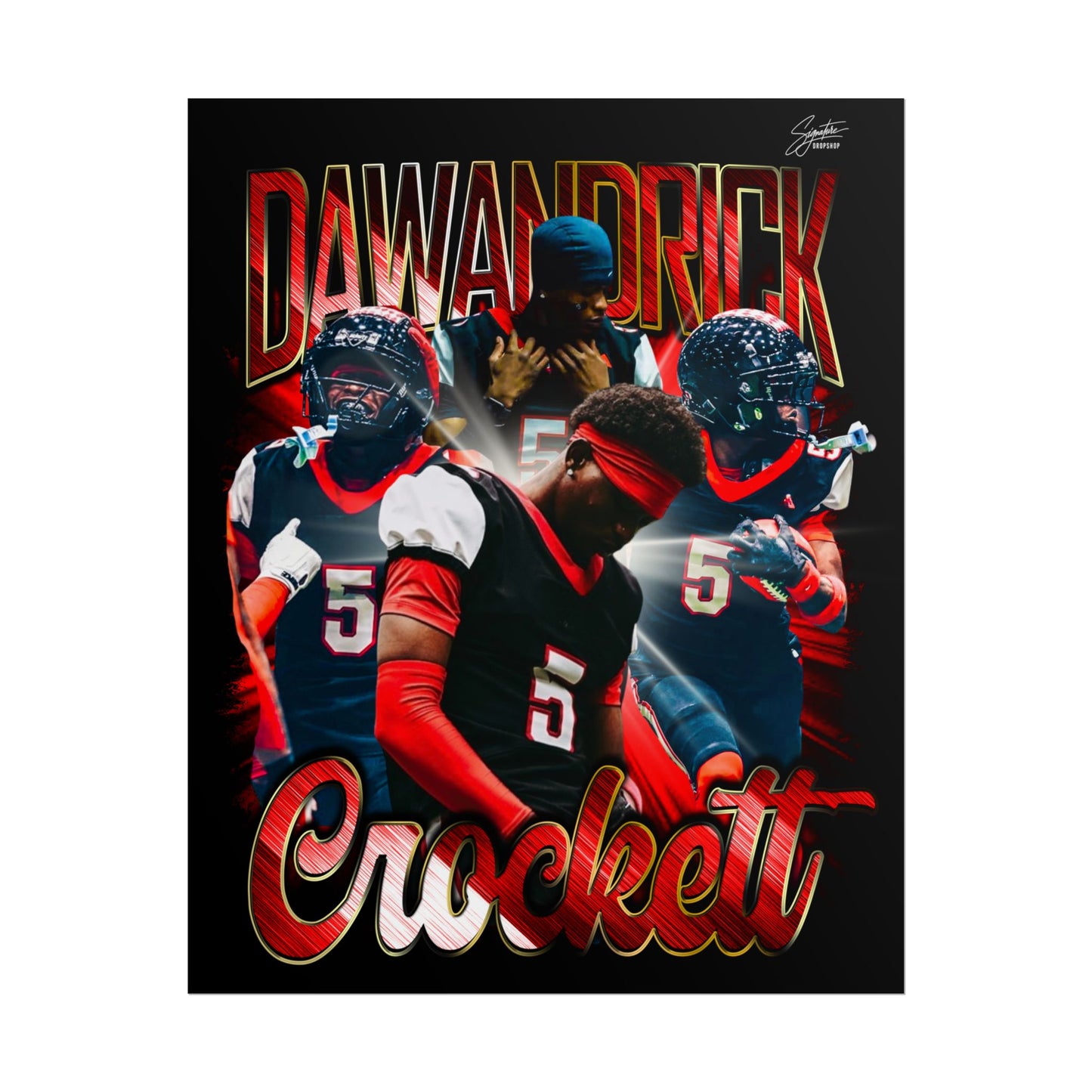 Dawandrick Crockett Poster