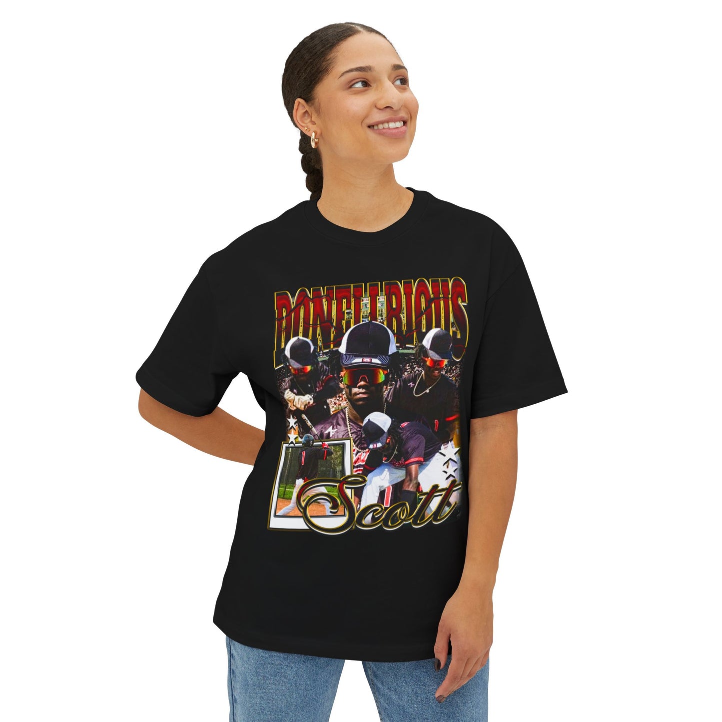 Donellrious Scott Oversized Vintage Tee