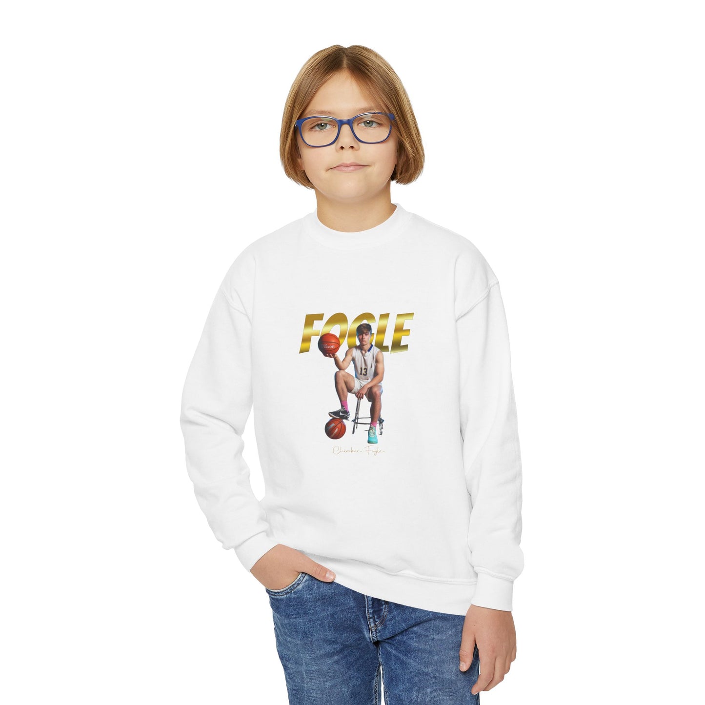 Cherokee Fogle Youth Crewneck Sweatshirt