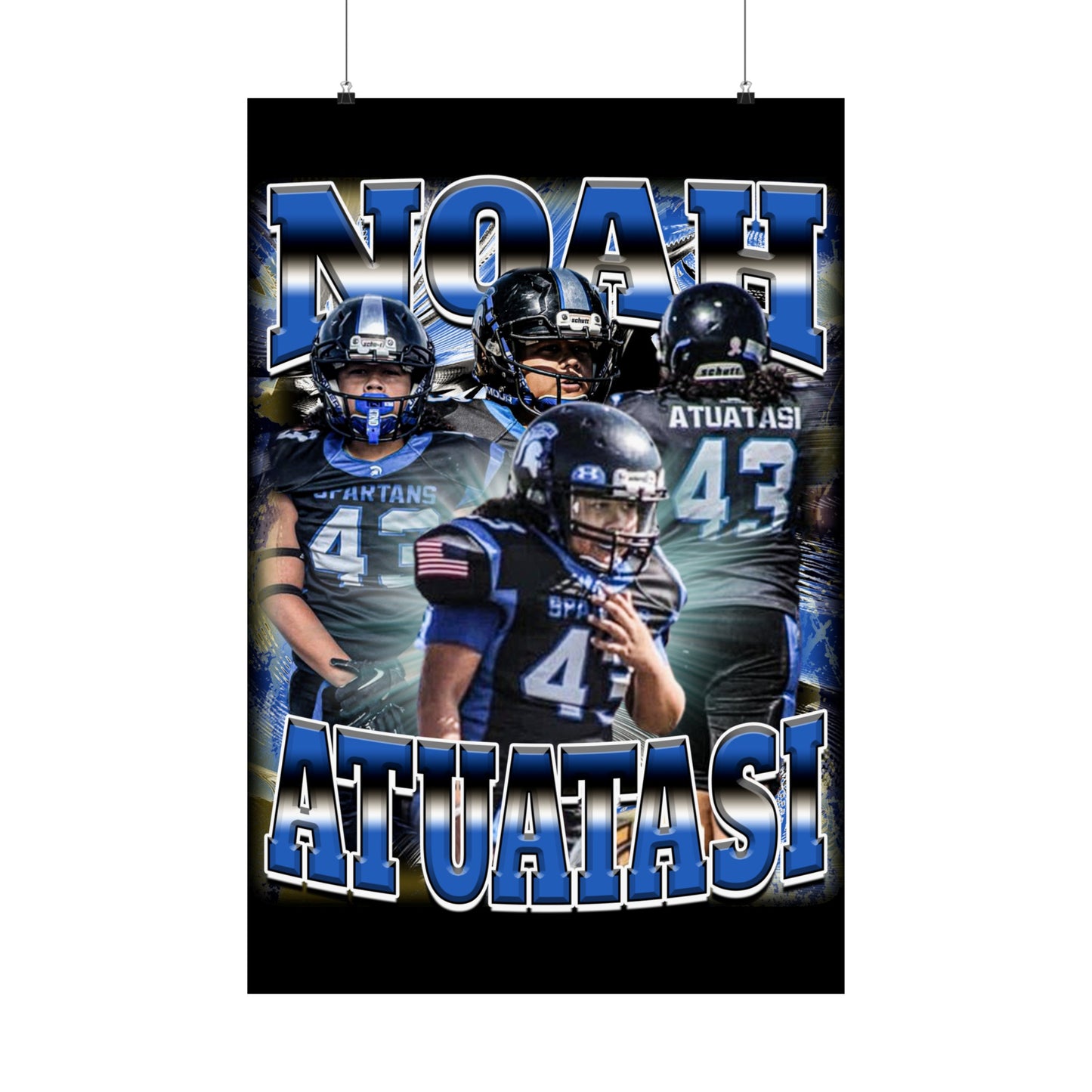 Noah Atuatasi Poster 24" x 36"