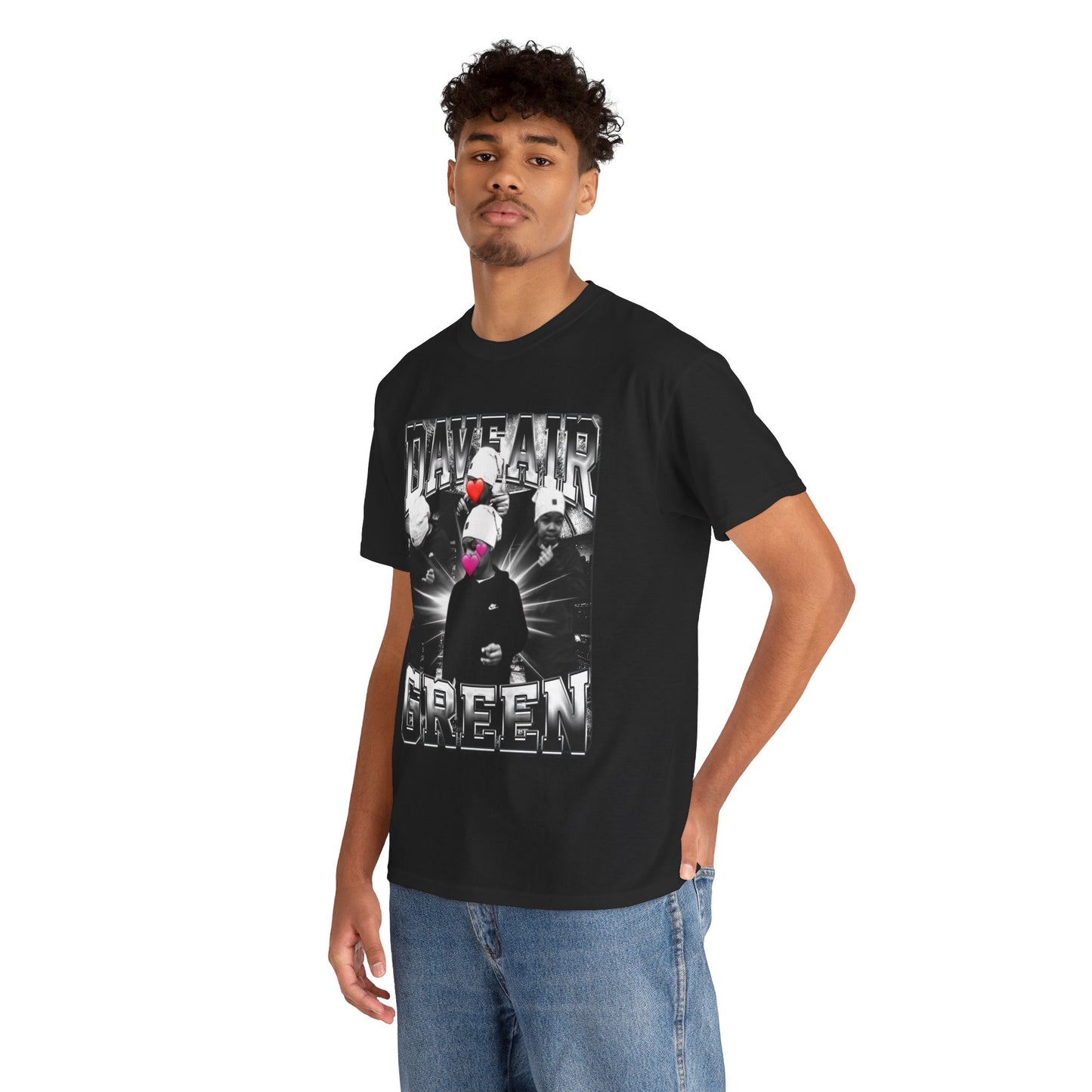 Daveair Green Heavy Cotton Tee
