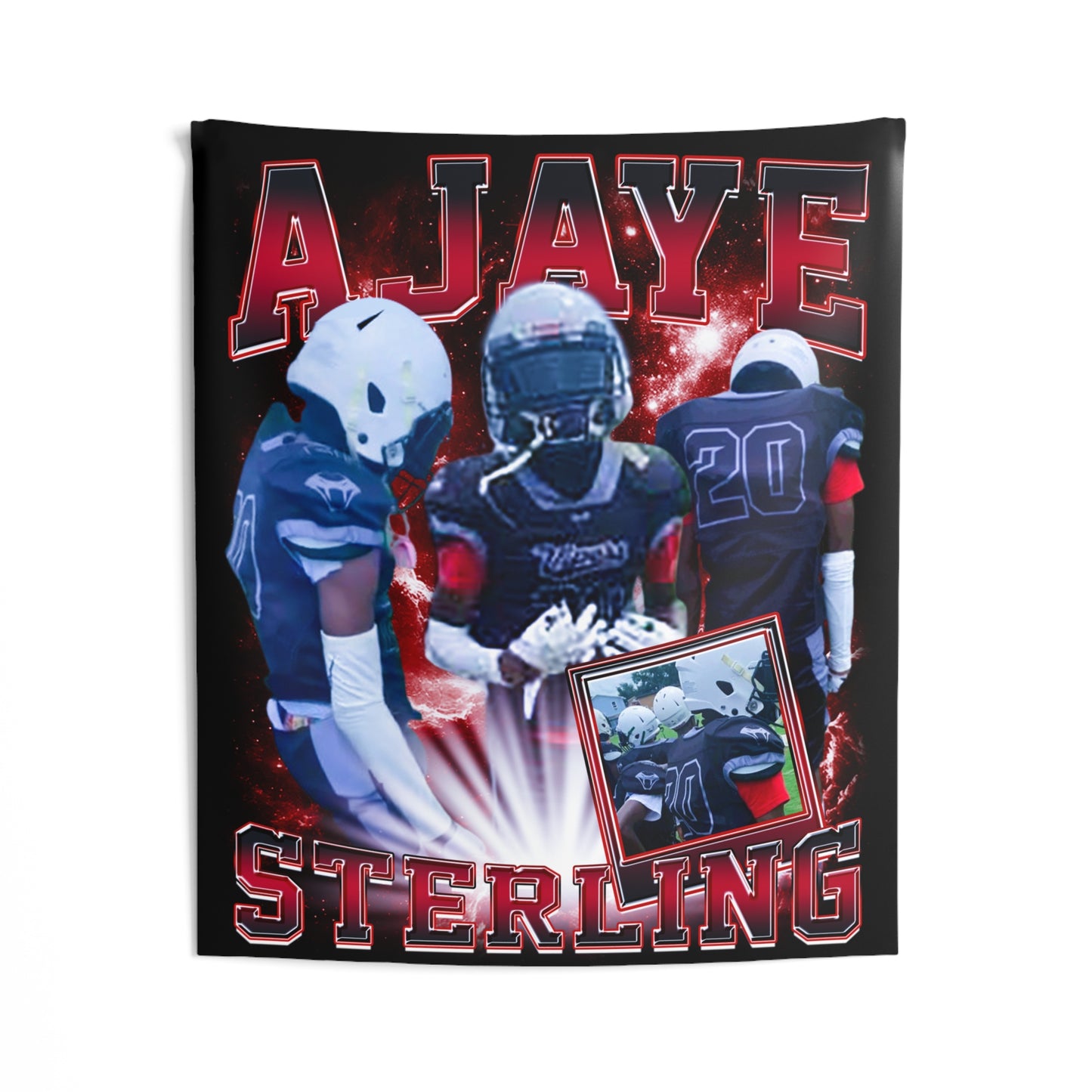 Ajaye Sterling Tapestry 50” x 60”