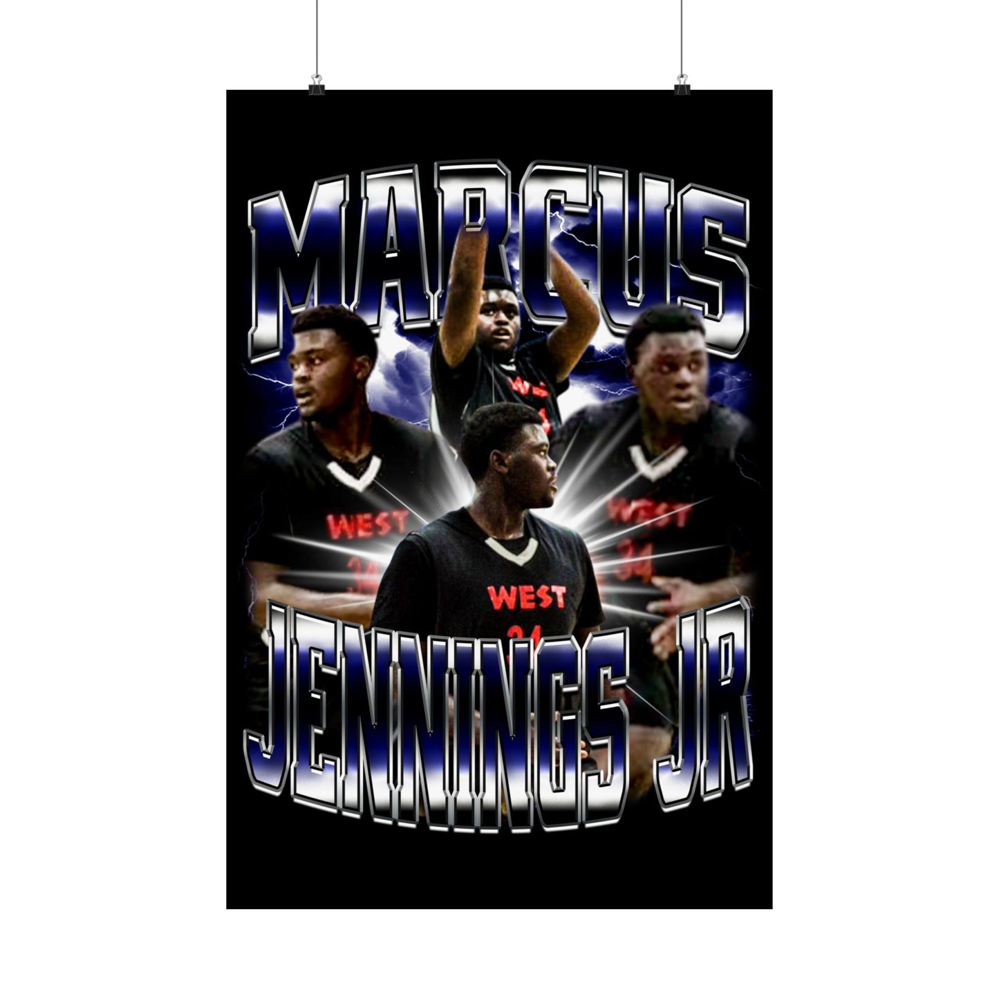 Marcus Jennings JR Poster 24" x 36"