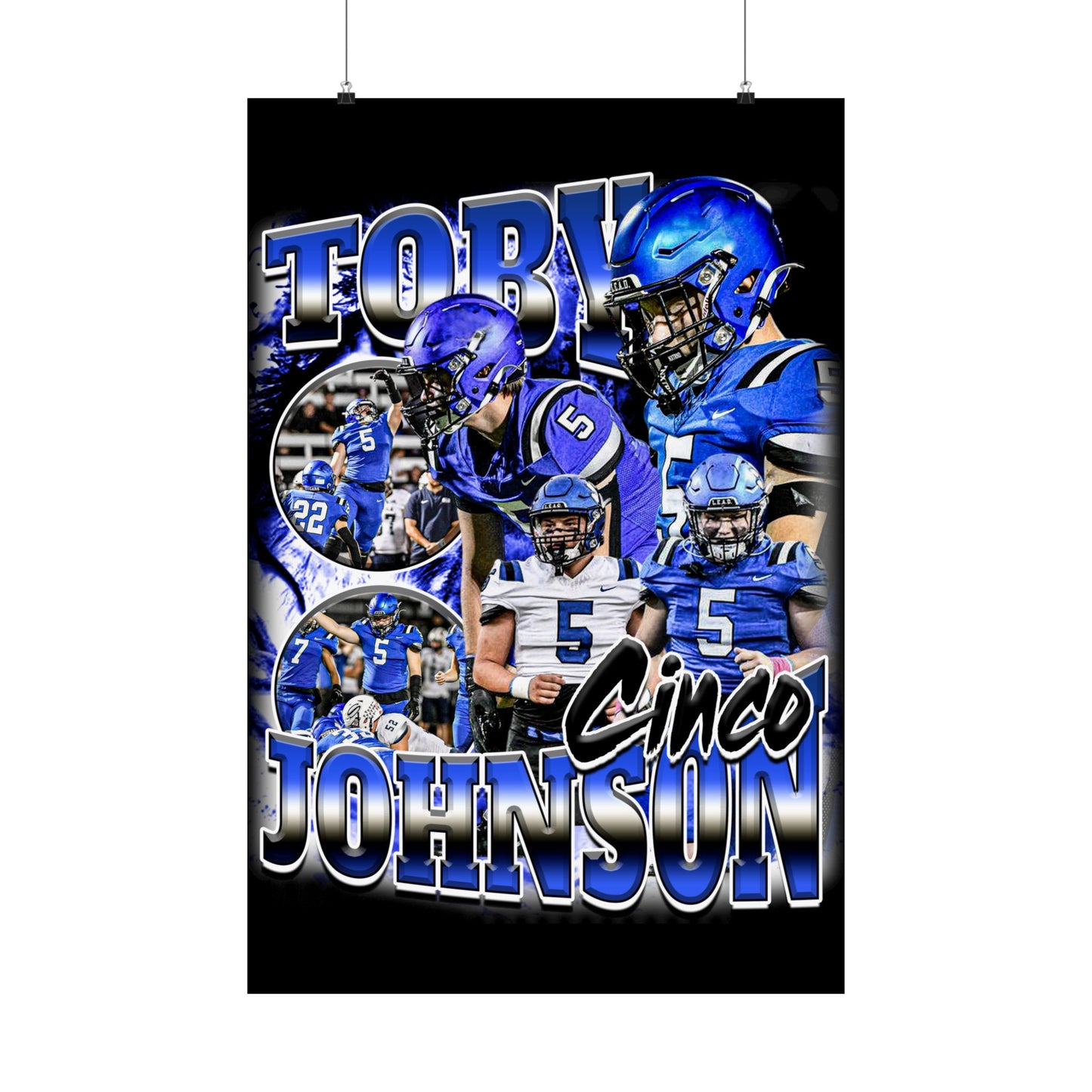 Toby Johnson Poster 24" x 36"