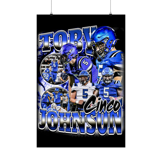 Toby Johnson Poster 24" x 36"