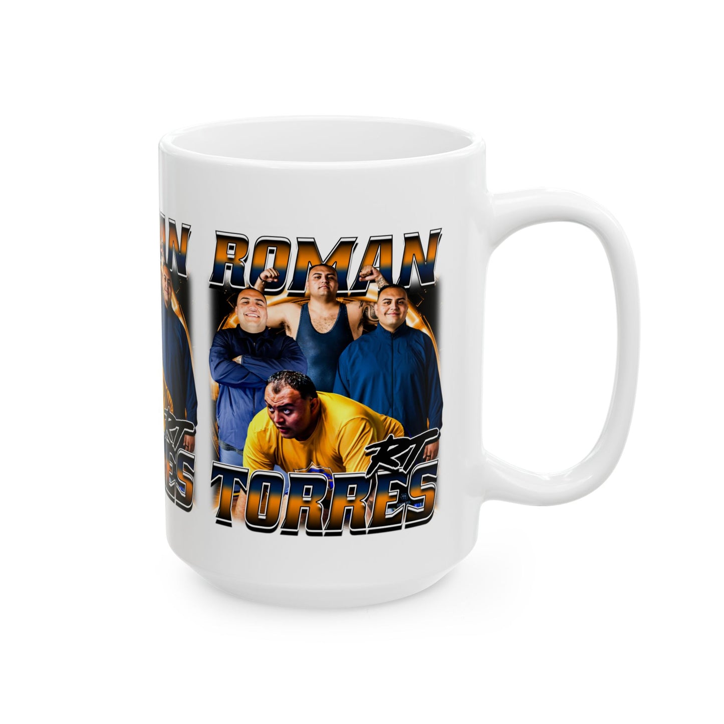Roman Torres Ceramic Mug, (11oz, 15oz)