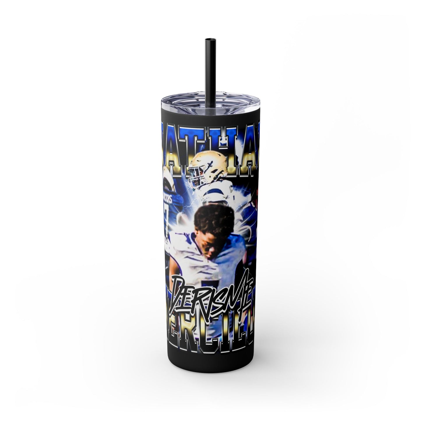 Nathan Derisme Mercilus Stainless Steal Tumbler