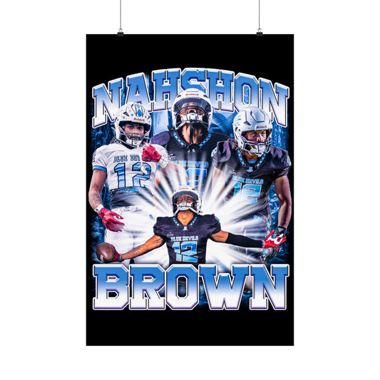 Nahshon Brown Poster 24" x 36"