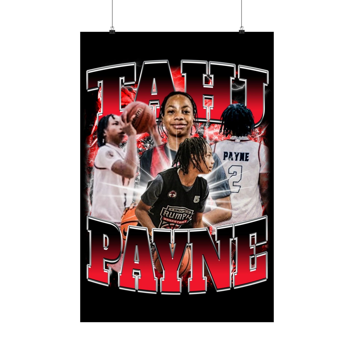 Tahj Payne Poster 24" x 36"