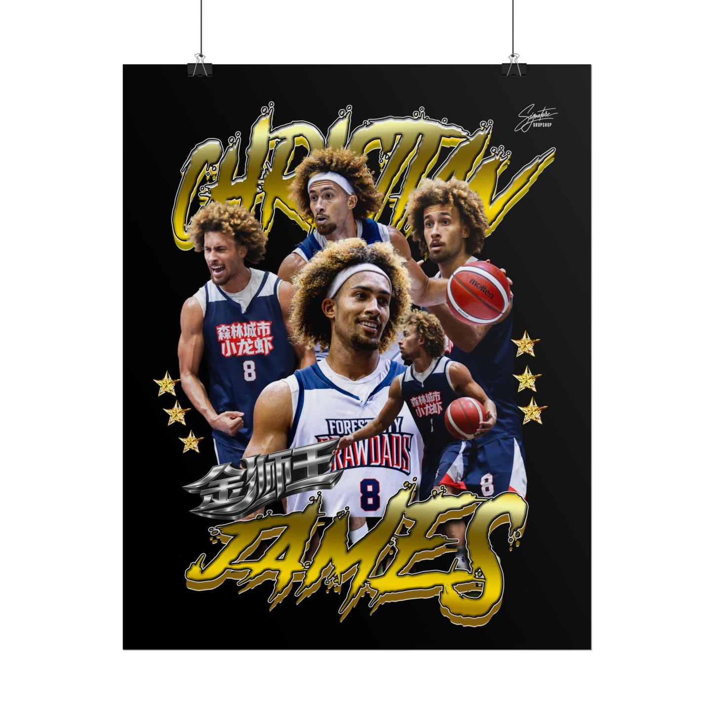 Christian James Poster