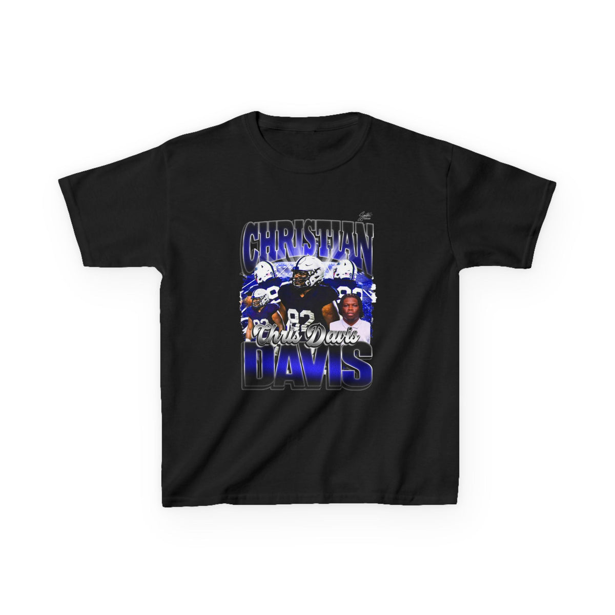 Christian Davis Youth Heavy Cotton Tee