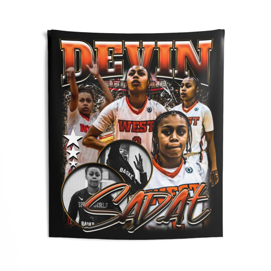 Devin Sadat Tapestry 50” x 60”